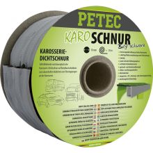 Petec Karosserie-Dichtschnur schwarz. rund. 10 mm x 10 m