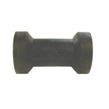 Kielrolle, Gummi, Achs-Ø 14 mm, Länge 125 mm