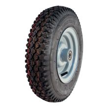 Kings Tire Luftreifen + Rad 4.80/4.00-8 V-6602 6PR ET0 70 N Stahl Silbergrau