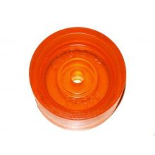 STOLZ Polyurethan-Bugrolle, Ø119 mm, L 75 mm, Achse Ø 16,5 mm