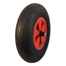 Narubb Luftreifen + Rad 4.80/4.00-8 S-2301 2Pr + 2.50Ax8 Nl75 45 A3 Kunststoff Rot