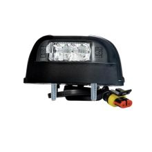 Fristom Kennzeichenleuchte LED | 12/24V | 112.3 x 57 x 97mm | CE, ECE-R10 / R4