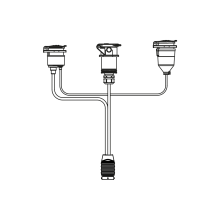 Tralert Frontkabel 15P | 24N | 24S, 150Cm Kabel mit 15P Bajonett