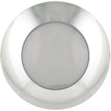 LED Autolamps LED-Innenbeleuchtung | Chrom | Milchglas | 12V | Kaltweißes Licht