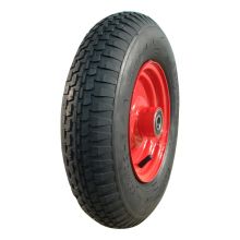 Kings Tire Luftreifen + Rad 3.50-8 V-8502 4Pr + 2.50Ax8 Et0 Nl75 49 A3 Stahl Rot
