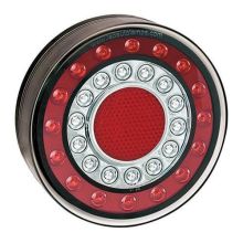LED Autolamps Rückleuchte LED Kabel Universal Ø125 X 40mm Bremslicht Blinker Rückleuchte Rund/Rechteck Reflektor 45mm IP67 12/24 V CE, ECE-R10 / R7 / R6 / R3