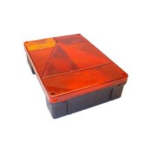 Radex 6800 Rückleuchte mit dreieckigem Rückstrahler (vertikal)
