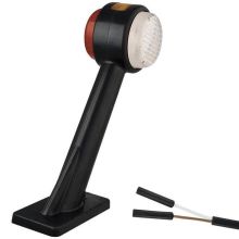 LED Autolamps LED-Begrenzungsleuchte mit schrägem Arm | 193 x 166 x 66 mm | 12-24V | 2-poliger Stecker