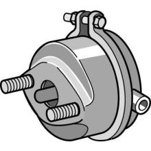 Knorr Membranbremszylinder. Vorne links M22X1.5/Voss N6. Hub64. Typ24
