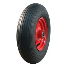 Kings Tire Luftreifen + Rad 4.80/4.00-8 V-5501A 2Pr + 2.50Ax8H2 Et0 Nl100 Stahl Rot
