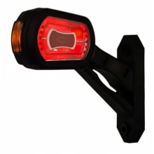 LED Autolamps Umrissleuchte 129 X 128 X 37 Rot/Weiß/Orange Links 50cm Kabel IP68 12/24V