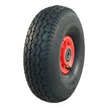 Kings Tire Luftreifen + Rad 4.10/3.50-4 V-6603 4Pr + 2.10X4 Nl75 44 A3 Kunststoff Rot