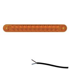 Fristom LED-Markierungsleuchte | 225 x 28 x 13 mm | 12-24V | 50cm Kabel