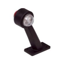 Umrissleuchte Rot/Weiß Befestigungsarm 60°