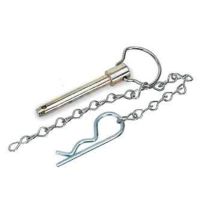 Bolzen mit Kette zur Montage des Trennwandhalters