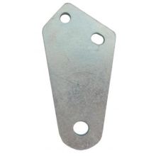 Stoßdämpferhalter 115 x 60 mm für Alko, verzinkt.