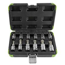 JBM Bit-Set 12-Kant 1/2". 12-teilig. verchromt