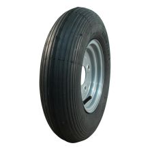 Narubb Luftreifen + Rad 4.80/4.00-8 S-2301 + 2.50Ax8H2 Et0 60/100/4 A3 Stahl Grau