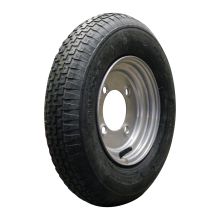 Kings Tire Luftreifen + Rad 4.80/4.00-8 V-6635 4Pr + 2.50Ax8H2 Et0 Stahl Grau