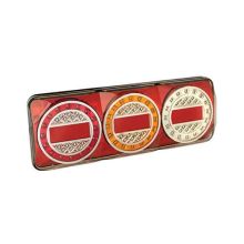LED Autolamps LED Kabel Rückleuchte Universal 370 X 135 X 40Mm Bremslicht Blinker Rückleuchte Rechteck Reflektor 270Mm Ip67 12/24 V Ce, Ece-R10 / R7 / R6 / R3 / R23