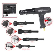 Vibro-Impact Druckluft-Meißelhammer-Satz. 6-teilig.