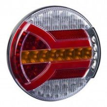 Tralert Rücklicht LED 1500Mm Kabel Bremslicht Dynamischer Blinker Kennzeichenbeleuchtung Neon-Rücklicht Ip68 12/24 V Lavaflow