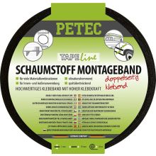 Petec Montageband 19 mm x 1 mm x 10 m