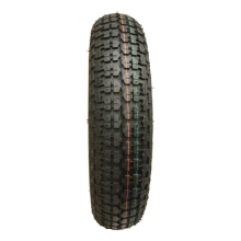 Kings Tire Luftreifen + Rad 3.50-8 V-9128 4Pr + 2.50Ax8H2 Et0 Nl75 46 N Stahl Silbergrau