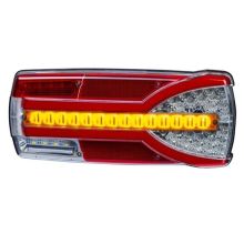 Horpol Rechts | LED-Rückleuchte dynamischer Blinker | 12-24V | 7-Pin Amp-Stecker