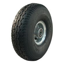Kings Tire Luftreifen + Rad 4.00-4 V-6504 4Pr + 2.10-4 Et0 Kugellager Ø20 Nl75 Stahl Grau