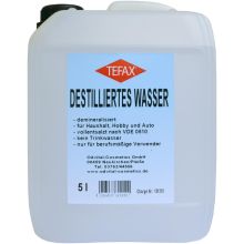 Destilliertes Wasser 10 Liter/10 kg
