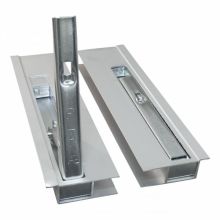 Novio Bordwandverschluss - Aluminium mit Stahlgriff (verzinkt)