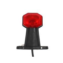 Umrissleuchte Superpoint rot/weiß. gerade. kurz. 24V