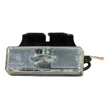 Radex Begrenzungsleuchte Mit Reflektor Radex Serie 903 Weiß Mit Gummihalter Kabel 500mm Offenes Ende 500mm