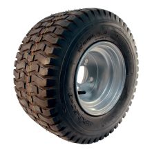 Kings Tire Luftreifen + Rad V-3502 7.00Bx8H2 Et-2 60/100/4 Stahl Silbergrau