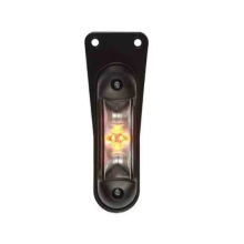 Horpol LED-Umrissleuchte Rechts Rot-Weiß-Amber 12-24V 50Cm Kabel