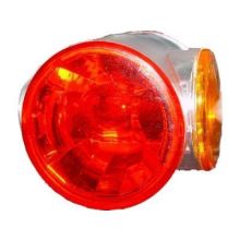 Ersatz-Lichtscheibeneinheit Rot/Weiß/Gelb