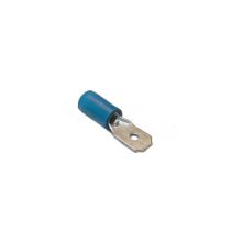 Kabelschuh 740 Blau Flachstecker | 100 Stück