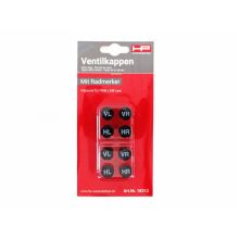 Ventilkappensatz 8 Stück.