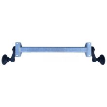 Schlegl 1400 kg Ungebremste Torsionsachse VK80 / Diverse Auflagemaße: 1000-1800mm