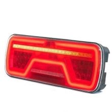 Tralert Rechts | LED-Neon-Rückleuchte | 12-24V | 8-Pin mit 4X Superseal