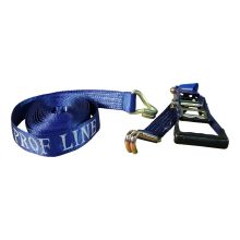 Novio Schwerer Spanngurt "Prof-Line" Blau 50mm 9000mm Polyester