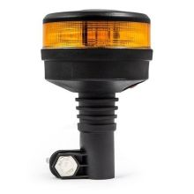 Tralert LED-Rundumleuchte | Orange mit oranger Linse | R65 | 12-24V | DIN-Fuß
