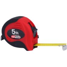 KS TOOLS Maßband mit Arretierung + Gürtelclip 5 M , 19 mm