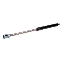 Hahn Gasdruckfeder (G) 14-28 250 Zylinder mit UV-Lack Tiefschwarz RAL 9005
