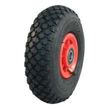 Narubb Luftreifen + Rad 3.00-4 S-2303 2Pr + 2.10X4 Nl75 Kunststoff Rot