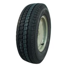 GT Radial Luftreifen + Rad 175 R14C Maxmiler X 8Pr + 5Jx14H2 Et0 99/98 N Stahl Grau