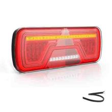 Tralert LED-Rückleuchte Bremslicht dynamisches Blinklicht Nebelschlussleuchte Rückfahrlicht IP67 12/24 V Lavaflow