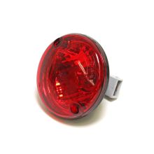 Aspock Roundpoint. Rote Brems-/Schlussleuchte