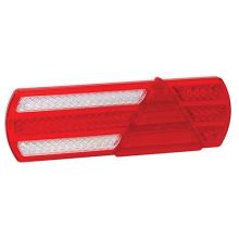 LED Autolamps Rückleuchte 40cm Kabel 390 X 140 X 20mm Aufbau Bremslicht Blinker Nebelschlusslicht Rücklicht Länge Dreieck 150mm IP67 12/24 V CE, ECE-R10 / R7 / R6 / R38 / R23 / R3